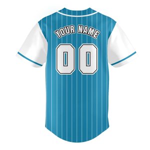 Top for Streetwear Fashion and Sports Inspired Outfits Short Sleeve <b>Baseball</b> Jersey Shirt with Classic Collar and Athletic Look - Product Image 3