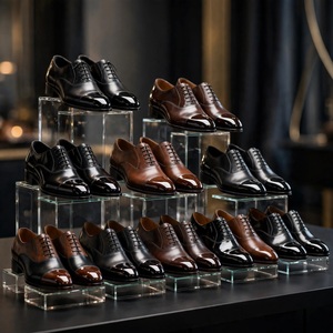 Zapatos de cuero 100% genuinos, hechos en fábrica, al por mayor para hombre, botas de gamuza marrón vintage, calzado al por mayor en liquidación de BD - Product Image 1