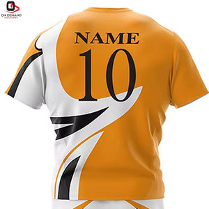 Vêtements de sport de qualité supérieure de niveau professionnel, uniforme de rugby, service OEM, respirant, coupe athlétique, prêt pour l'entraînement et les matchs, pour équipe - Product Image 6