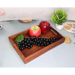 Stock limité | Plateau de service classique simple | Planche de service de style futuriste pour cuisines modernes | Artisanat unique Inde - Product Image 1