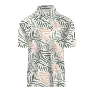 Polo d'entreprise pour le personnel, coupe ajustée extensible, avec étiquette personnalisée, léger pour l'été - Product Image 1