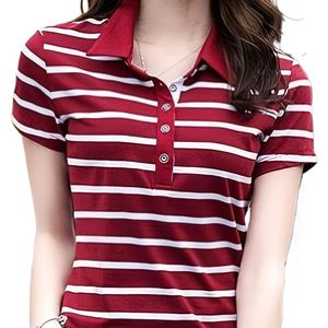 Polos de Golf para Mujer de Secado Rápido y Transpirables, Corte Ajustado, Precio al por Mayor, Color Sólido, Manga Corta, Ropa para Mujer - Product Image 2