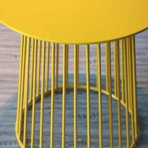 Hotel Living Metal <b>Round</b> Modern Luxury Wood Top All Metal of Type <b>Table</b> Usage Office Home Room Restaurant <b>Round</b> Made in India - Product Image 4