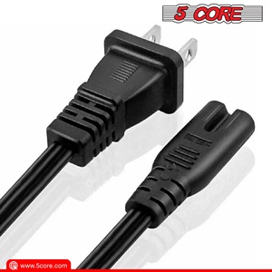 สายไฟ AC ยาว 12 ฟุต 2 ขา แบบ US พร้อมปลั๊กต่อขยาย  ตัวนำทองแดง ฉนวน PVC 16AWG 25V 13A สำหรับอุตสาหกรรมและเครื่องใช้ไฟฟ้าภายในบ้าน 5 แกน - Product Image 2