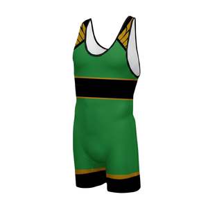 ซื้อชุดซิงเกิลเล็ตมวยปล้ำชายคุณภาพสูงสำหรับมืออาชีพ ผ้าสแปนเด็กซ์ ชุดยกน้ำหนัก ออกแบบเองได้ พิมพ์ลายแบบซับลิเมชั่น - Product Image 2