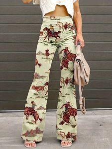 Casual High-Waist Sports Summer High-Waist <b>Trousers</b> Quick-Drying Wide-Leg Pants Breathable Loose-Fit Flat - Product Image 4