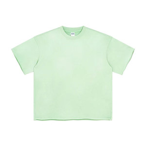 Camisetas de algodón para hombre, estilo oversize, manga corta, streetwear, corte holgado, tops de verano, estilo lavado, básicas, unisex. - Product Image 4