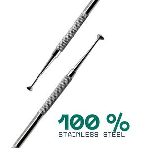 เครื่องมืออุดฟันแบบแมนนวลสองด้าน RWS INSTRUMENTS รุ่น RWS-DPI-4913 หัวทรงฟุตบอล ปลายแบน ทำจากสแตนเลส - Product Image 2