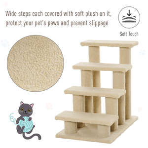<b>Cat</b> and Dog Pet Stairs <b>Scratching</b> <b>Post</b> and Step Furniture - Product Image 5