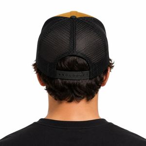 Casquette de baseball unisexe vierge à 5 panneaux, style trucker, en maille, réglable, en coton, pour usage décontracté et extérieur, promotionnelle, personnalisable par broderie - Product Image 3