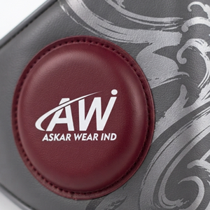 Équipement de protection pour arts martiaux en cuir PU unisexe, avec doublure en coton, durable, pour barre de squat, épaisseur personnalisable - Askar Wear Ind - Product Image 3