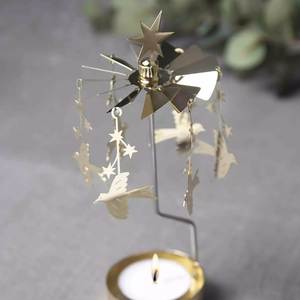 Support de bougie en forme de feuille avec perles, design conique, pour décoration intérieure, résistant à la chaleur, vide et réutilisable - Product Image 4