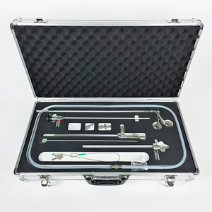 Ensemble d'instruments semi-rigides 3FR 4FR 5FR avec source d'alimentation manuelle pour hystéroscopie 2025, comprenant des ciseaux et des pinces de biopsie pour la gynécologie - Product Image 2