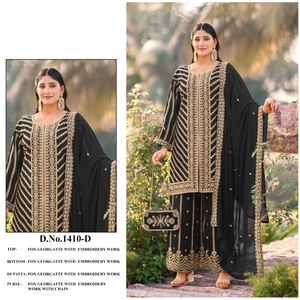 Elegante traje Sharara para mujer, ideal para cualquier ocasión como bodas o festivales. Compre directamente del proveedor a precio de mayoreo. - Product Image 1