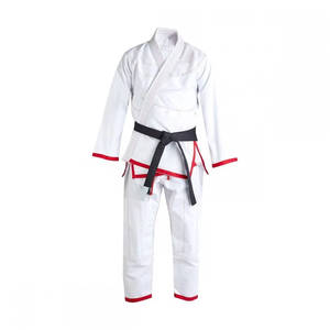 High Durability Bjj Gi Uniform Pearl Weave Cotton Jacket Reinforced Ripstop Trousers Breathable Martial <b>Arts</b> Clothing - Product Image 4