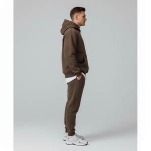 Conjuntos Deportivos Personalizados de Alta Calidad 100% Algodón 380 GSM para Hombre, Ropa Deportiva con Bordado para Hombre, Conjuntos 100% ALGODÓN - Product Image 2