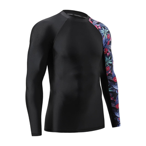 High Quality <b>Mens</b> Rash Guard Full Sleeve Breathable Sports <b>Compression</b> <b>Shirt</b> Professional Supplier - Product Image 4