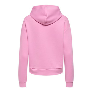 Custom Heavyweight Oversized Women Hoodies Plain Solid Color Fleece Drop Shoulder Streetwear Blank Pullover Sweatshirts Women - Product Image 3