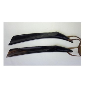 Cuchara para Zapatos Rectangular Hecha a Mano con Cuerno de Búfalo Natural, Ecológica, Pulida, Diseño Floral Rústico, para Navidad y Año Nuevo, para Hombres, Mujeres y Niñas - Product Image 3