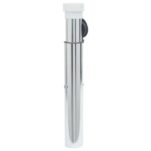Base parasole interrata per 1.6 "-2" In alluminio argento palo ombrelloni e basi - Product Image 1