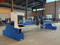 Máquina de Corte por Plasma CNC Automática, Máquina de Corte de Placas Metálicas con Plasma y Llama de Gas
