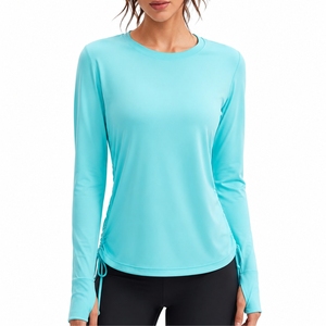 <b>Women's</b> <b>Compression</b> Sports Shirt Long Sleeve Activewear Casual Training Lightweight Quick Dry Breathable - Product Image 1