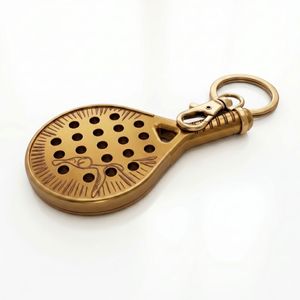 Llavero de Silicona con Forma de Raqueta de Pádel, Tamaño Personalizado, Recuerdo de Evento Deportivo, Duradero, Calidad Superior, el Mejor con Relieve 3D - Product Image 1