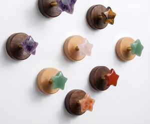 TCE Eco-Friendly Handcrafted Natural Marble <b>Cloth</b> Art Deco Wall <b>Hanger</b> Premium Stone Wall Mounted Hanging Accessory Home Hotel - Product Image 5