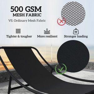 Sedie a dondolo da giardino, comodi mobili da esterno - Product Image 2