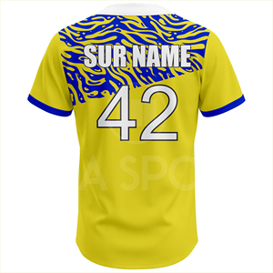 Custom <b>Baseball</b> Team Jersey Set Four-Way Stretch Quick Dry Breathable Fabric Sublimated Uniform Summer Bulk Wholesale Supply - Product Image 3