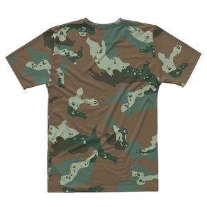 Camiseta Táctica de Camuflaje Transpirable de Manga Corta para Hombre, Camiseta de Secado Rápido para Senderismo y Caza al Aire Libre, Gran Venta, MOQ Bajo - Product Image 1