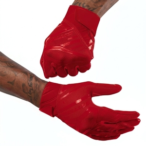 Gants de football américain pour jeunes et adultes, design personnalisé, respirants, adhérence collante, durables, légers, pour receveurs. - Product Image 3