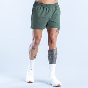 Shorts d'entraînement pour hommes de qualité supérieure, séchage rapide, respirants, avec logo personnalisé, cordon de serrage interne, shorts de sport pour hommes - Product Image 2