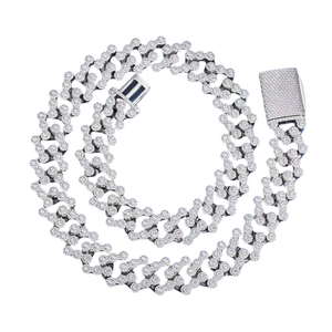 Custom Triple Tennis <b>Chain</b> Fine Jewelry Pendants & Charms Hip Hop Necklace VVS Moissanite Luxury <b>Rapper</b> Jewelry - Product Image 1