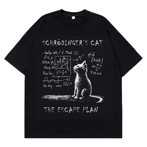 2026 New Arrival Front Men's T-Shirt Black Short <b>Sleeve</b> Casual O-Neck Jersey Cotton Regular Fit Anti-Pilling Affordable Prices - Product Image 1