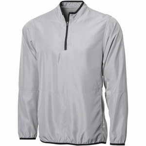 Veste de baseball unisexe pour adultes à manches longues, col ras du cou, fermeture éclair quart de tour, séchage rapide, idéale pour l'hiver et la salle de sport, vente en gros OEM - Product Image 4