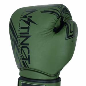 Guantes de Boxeo de Cuero Estilo Híbrido al por Mayor, Guantes de Entrenamiento Diario de Kickboxing con Absorción de Humedad y Soporte de Muñeca con Velcro - Product Image 3