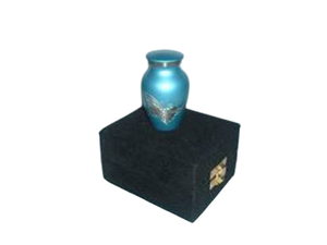 Urne miniature en laiton pour cendres, souvenir en forme de cœur, écologique, artisanale, vase de table pour cendres et décoration florale pour la maison - Product Image 5