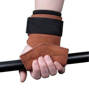 Crochets de musculation robustes 2026 avec sangles de poignet et support de préhension pour soulevés de terre, tractions et shrugs - Product Image 2