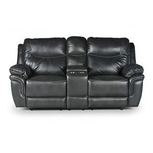 Isabella Grey Consola Loveseat Cómodo sillón reclinable para relajación - Product Image 3