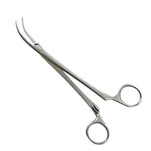 Scott Amígdalas Arteria Fórceps Junta de tornillo lateral curva 180mm de largo Manual Quirúrgico Acero inoxidable Certificado CE Uso de cirugía general - Product Image 1