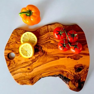 Ensemble de planches à découper en bois massif, organiques, antimicrobiennes, robustes, pour oignon, fromage, légumes - Product Image 4