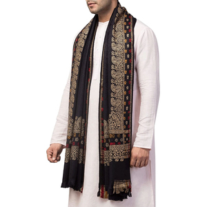 Latest Model Casual Plain Color Men Winter Shawl for Sale Best New Design Breathable Winter Shawl for Men's Shawl OEM Service - Product Image 4