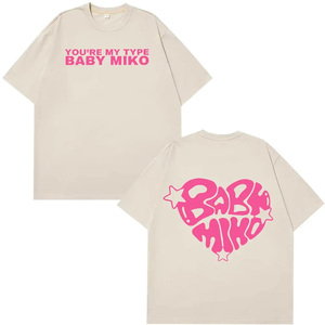 เสื้อยืดโอเวอร์ไซส์ผ้าฝ้าย 100% แขนสั้น คอกลม ลำลอง สำหรับผู้ชาย สีดำชมพู ลายตัวอักษร รุ่นขายดีที่สุดประจำปี 2026 จาก ACCORD APPAREL - Product Image 2
