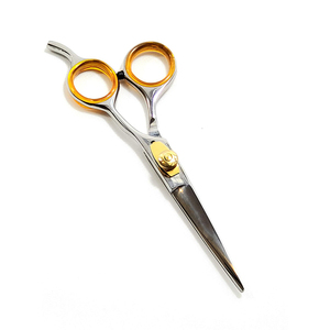 Professional Hairdressing Scissors Stainless Steel Sharp Blade Right Handed Medium Handle Hair Cutting <b>Shears</b> Salon <b>Tool</b> - Product Image 5