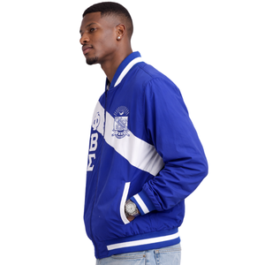 Chaqueta Cortavientos con Cierre Completo Phi Beta Sigma, Ropa de Fraternidad Griega con Diseño Ligero, Comodidad Premium y Estilo Atlético - Product Image 3