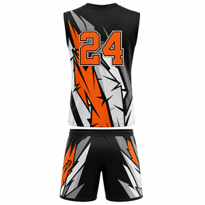 7v7 Team Uniforms Full Sublimation Printing Quick Dry Fabric V-Neck Jersey Professional Football <b>Clubs</b> - Product Image 4