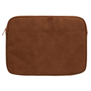 Customized Genuine Leather Simple Portable Laptop Sleeve 100% Handmade Waterproof Unisex Many Pockets Classic Protective <b>Case</b> - Product Image 5