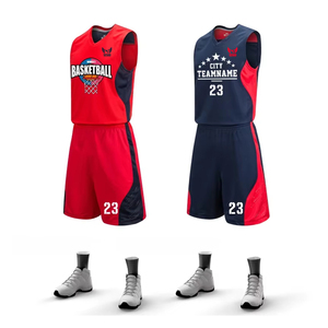 Uniforme de basket-ball réversible en matériau durable, best-seller, vêtements de sport - Product Image 1