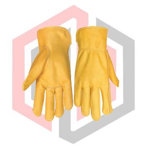 Guantes de Cuero para Conducir, para Trabajos de Elevación, Anti-Corte, Anti-Calor, Antideslizantes, Transpirables, Personalizables, Guantes de Seguridad Profesionales - Product Image 5